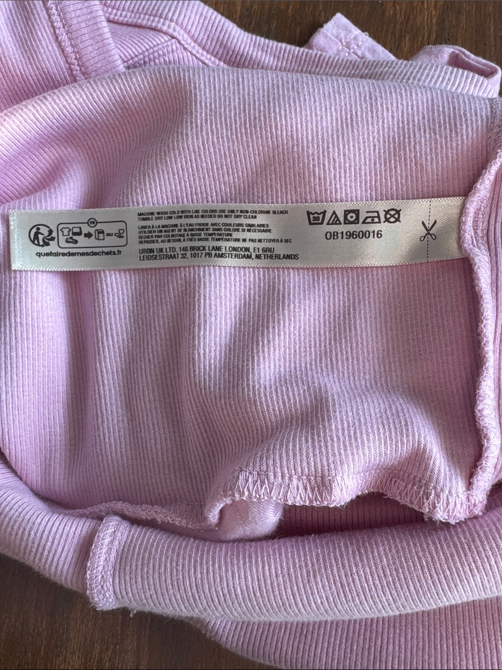 Anthropologie Daily Practice Half Pipe Mini Dress Pink Size S - Picture 10 of 10